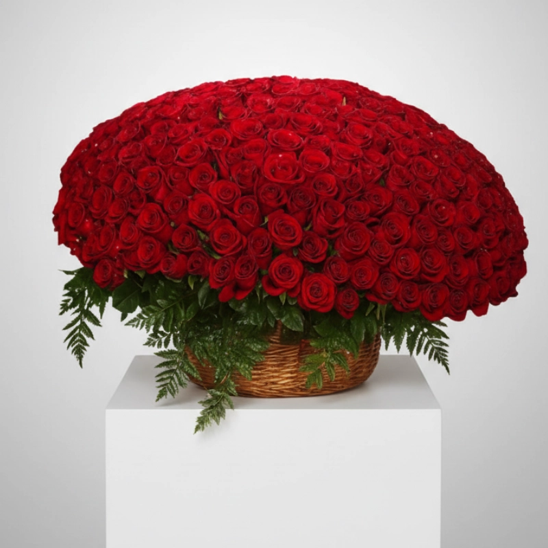 Thousand Roses Basket